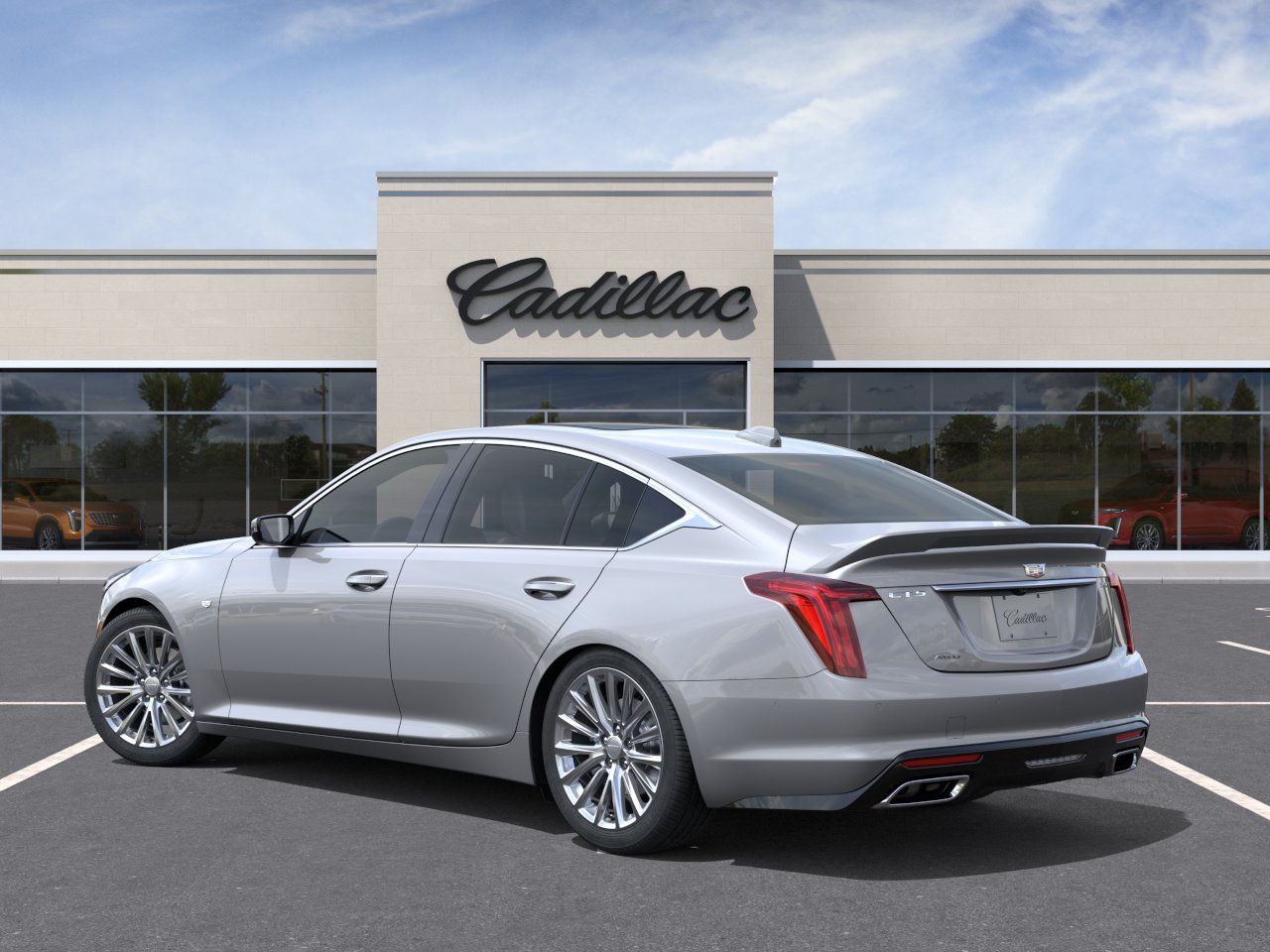 New 2026 Argent Silver Metallic Cadillac Premium Luxury image 3