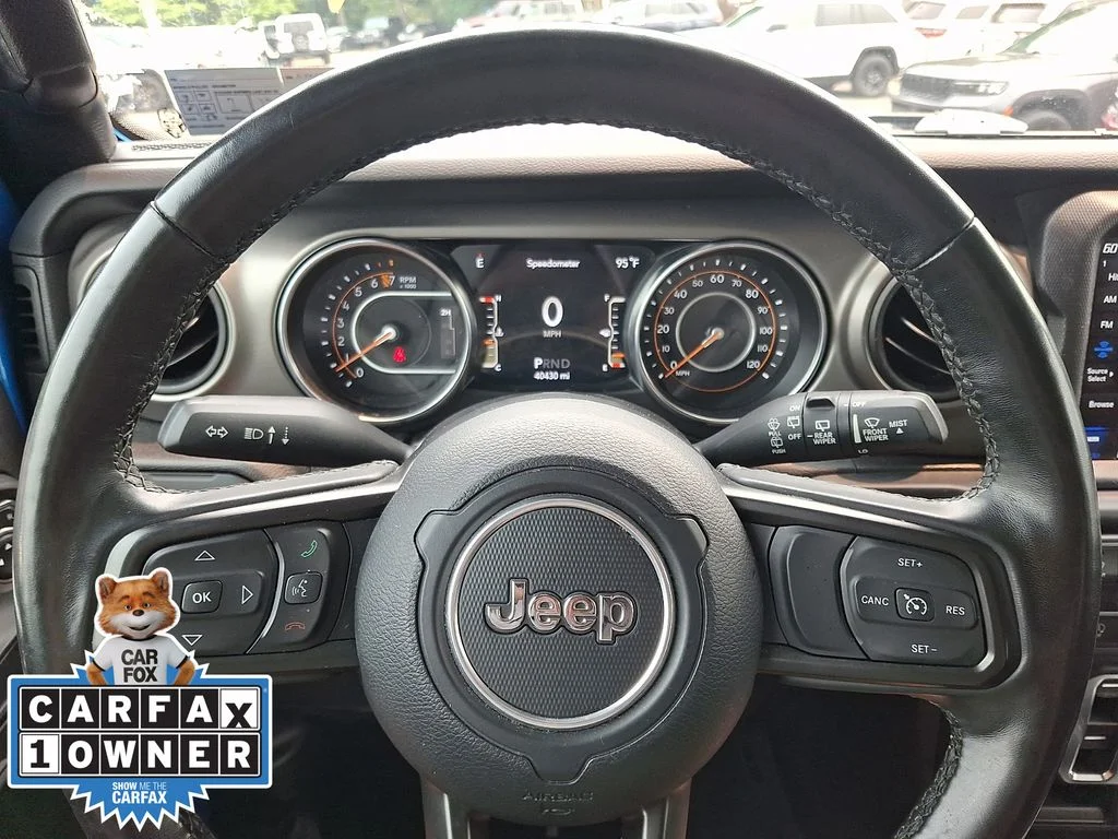 Certified Used 2022 Blue Jeep Unlimited High Tide image 19
