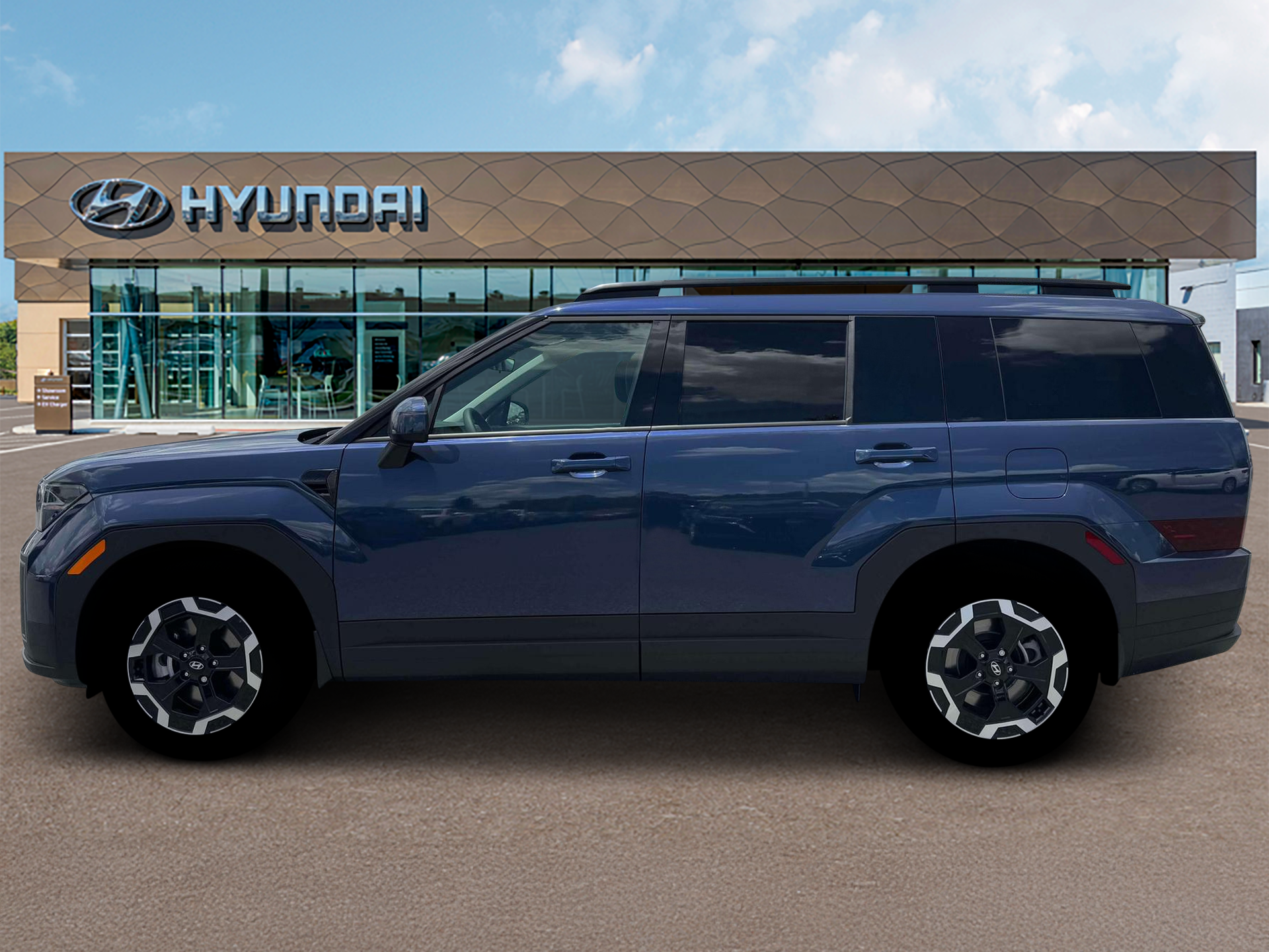 New 2026 Atlantis Blue Hyundai SEL FWD image 3