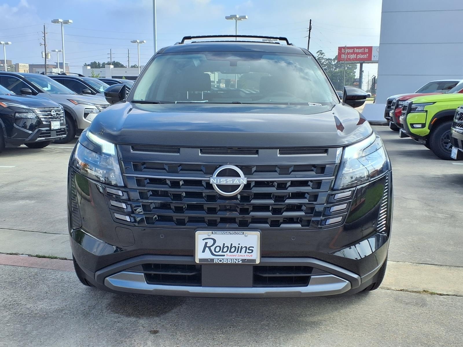 2026 Nissan Pathfinder Platinum Black at Robbins Nissan