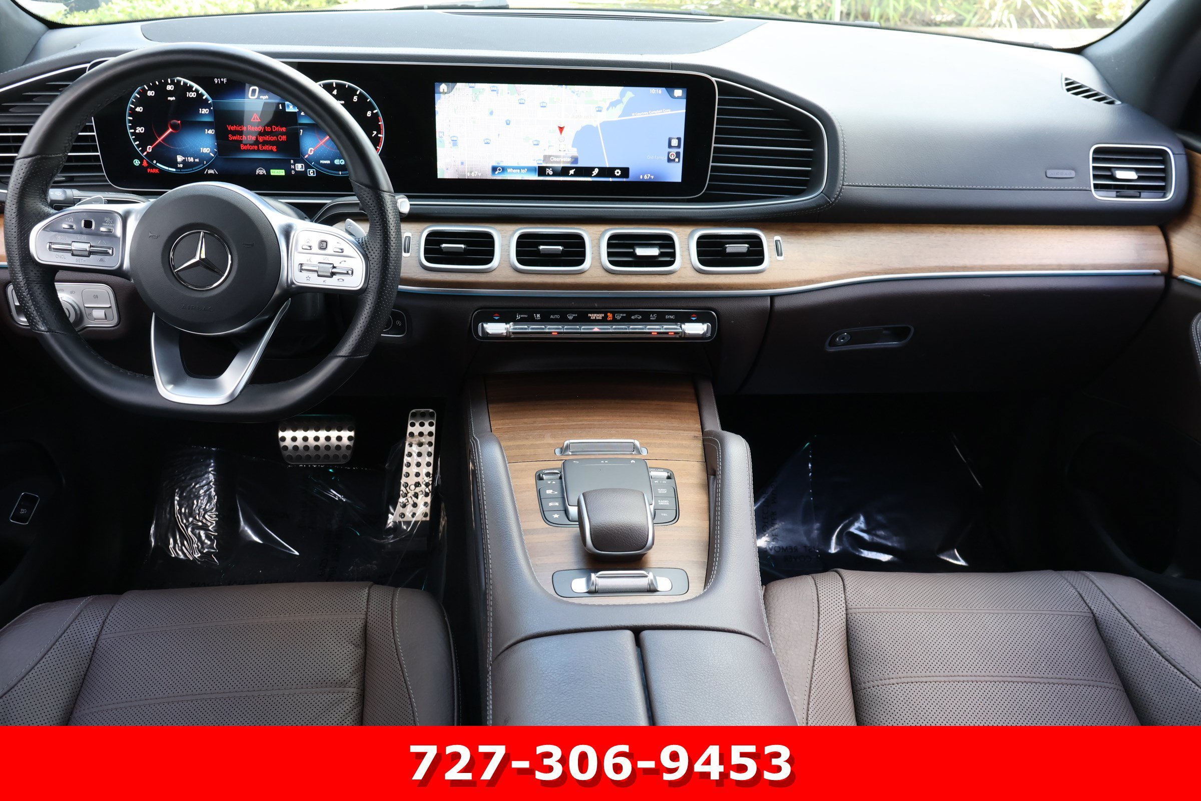 Certified Used 2023 Obsidian Black Metallic Mercedes-Benz GLS 450 image 20