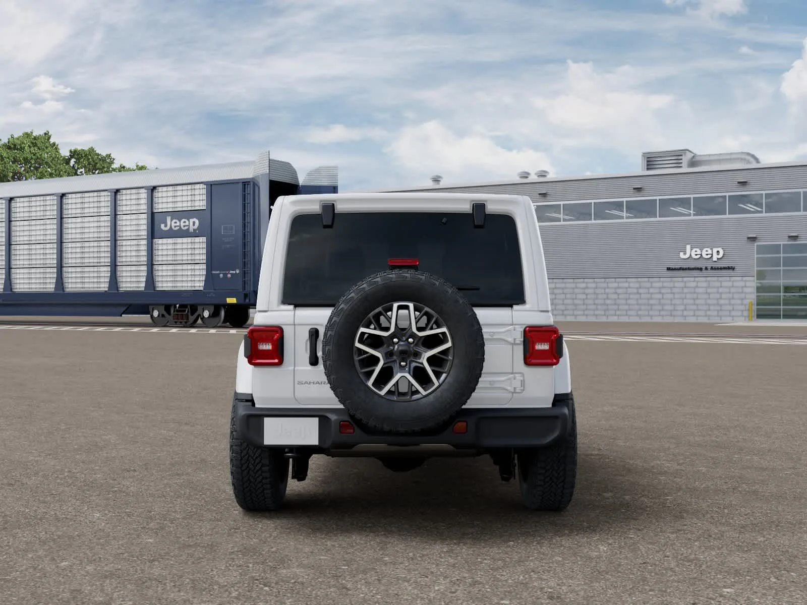New 2027 Bright White Clearcoat Jeep Sahara image 7