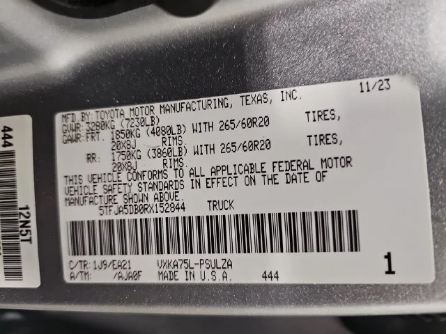 Used 2024 Silver Toyota Limited image 35