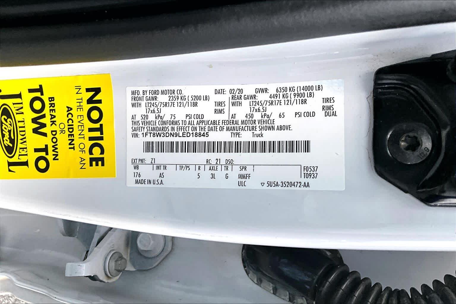 Used 2020 Oxford White Ford XL image 31
