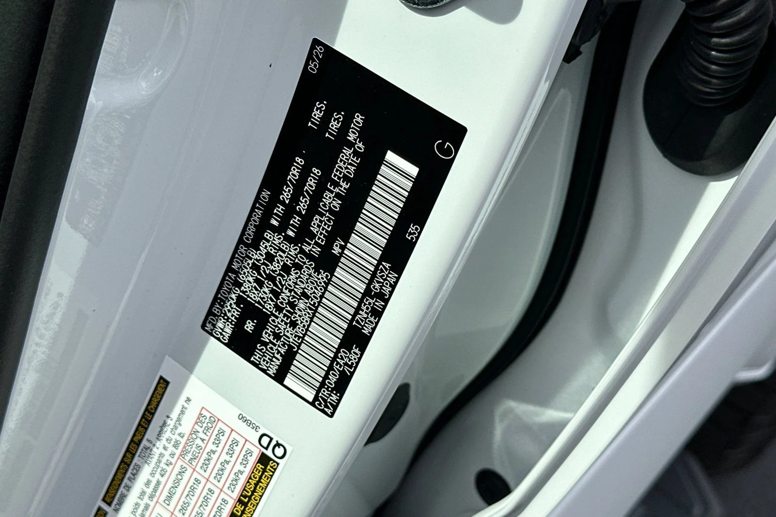 New 2026 White Toyota TRD Off Road Premium image 28