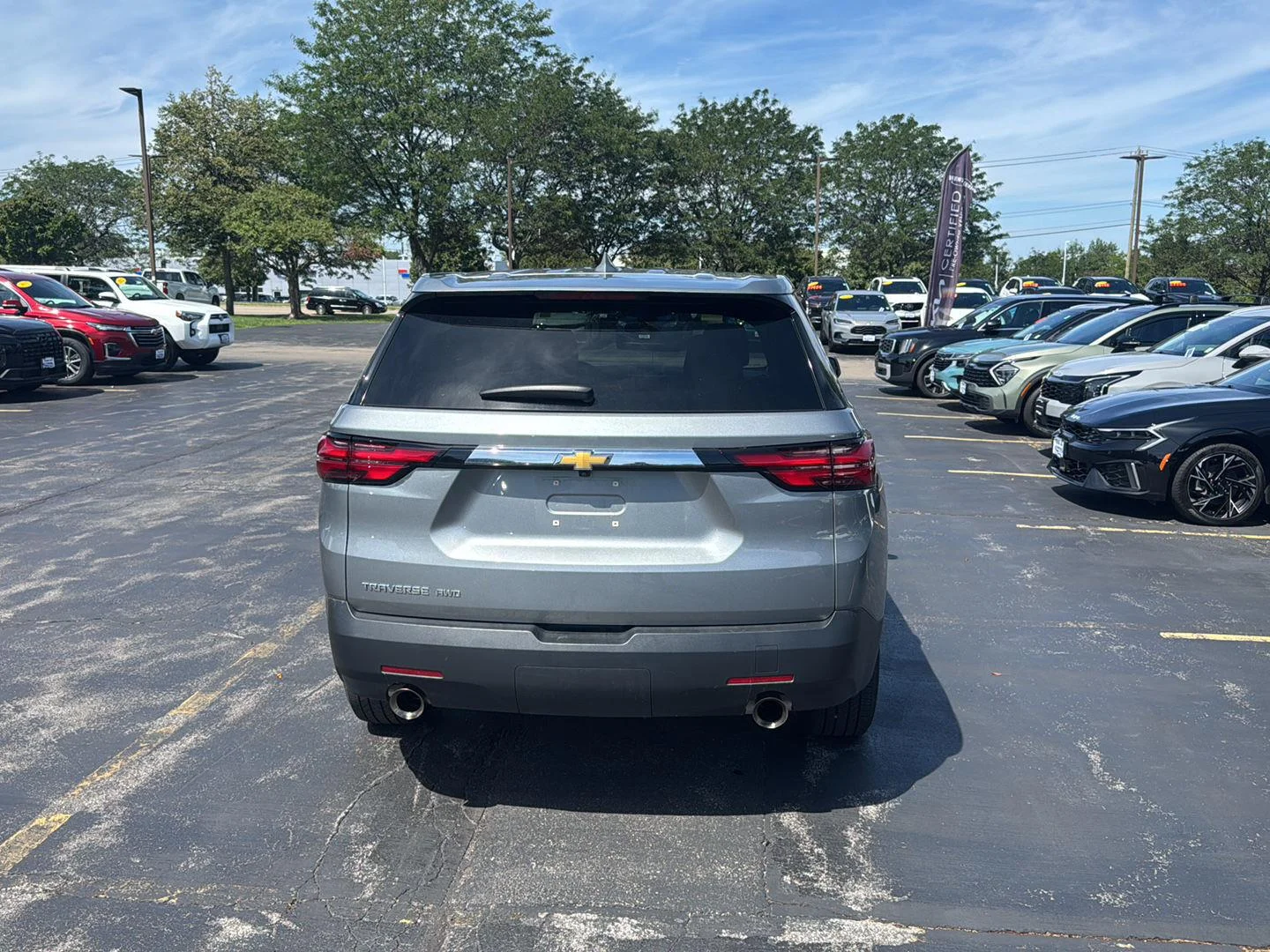 Used 2023 Sterling Gray Metallic Chevrolet LS image 8