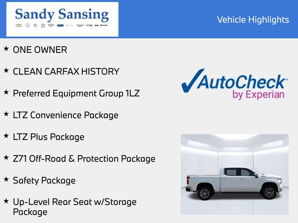 Used 2024 White Chevrolet LTZ image 7