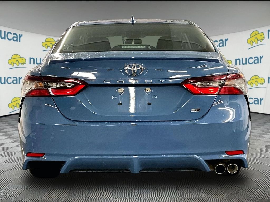 Certified Used 2024 Blue Toyota SE image 5