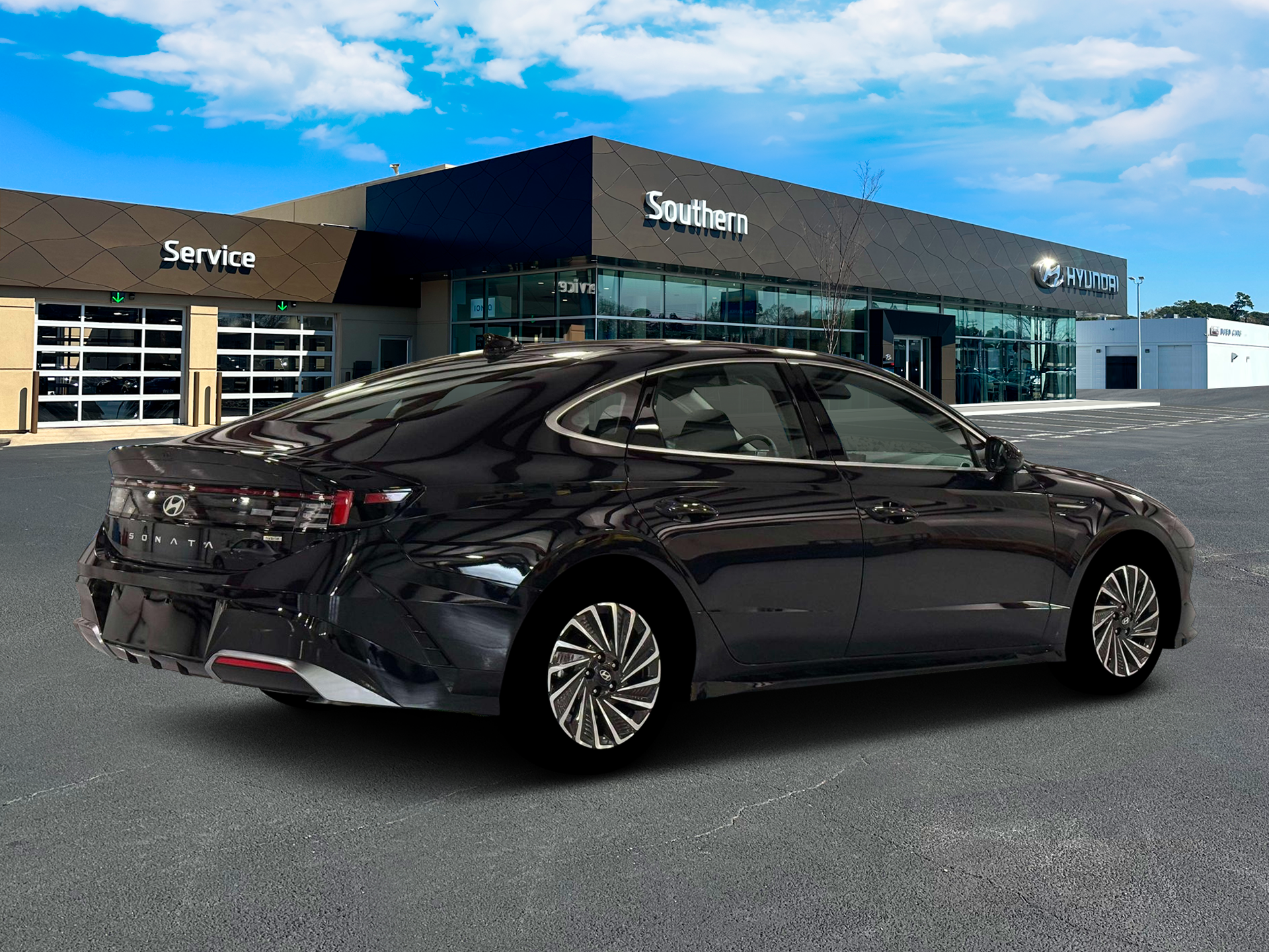 New 2026 Blue Hyundai SEL image 8