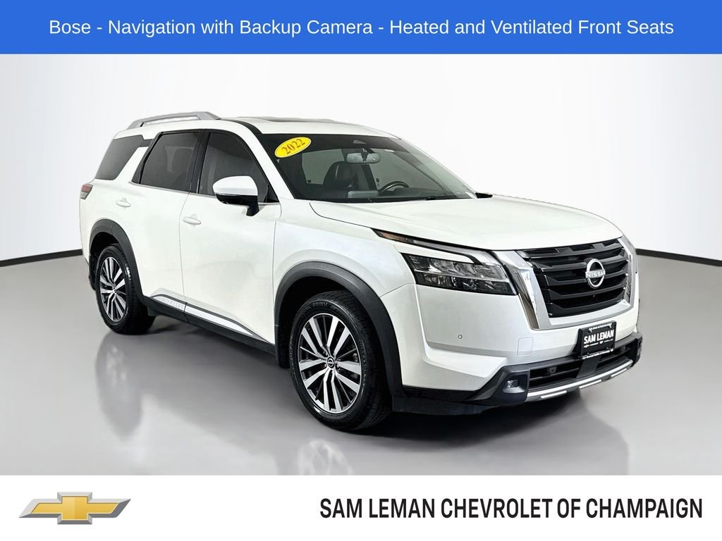 Used 2022 White Nissan Platinum image 1