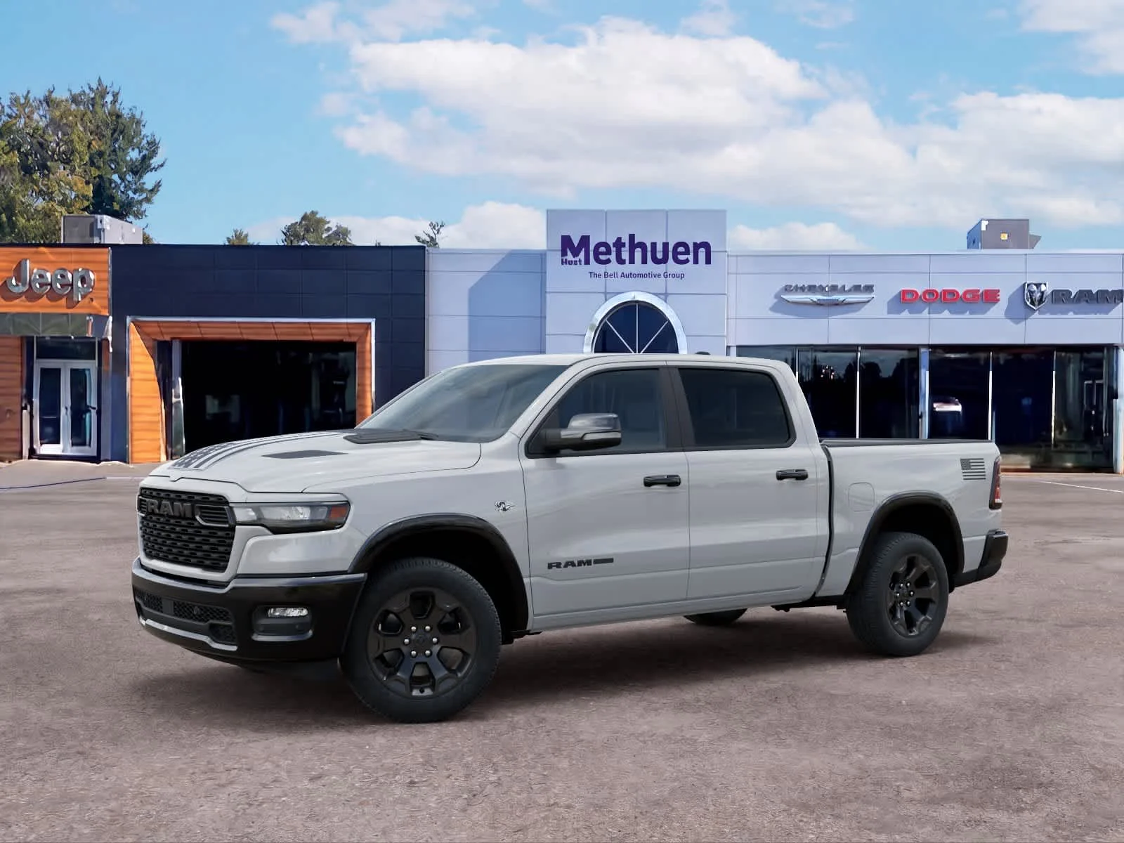 New 2026 Bright White Clearcoat Ram Big Horn image 2