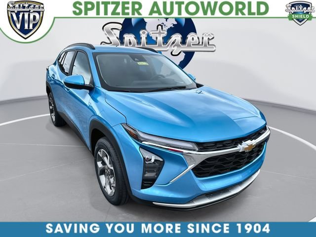 2026 Chevrolet Trax LT Blue at Spitzer Autoworld Chevy Buick GMC Cadillac