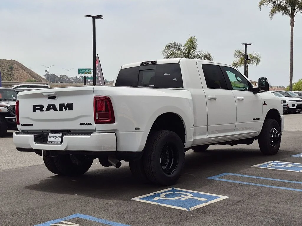 New 2026 Bright White Clear-Coat Exterior Paint RAM Laramie image 5