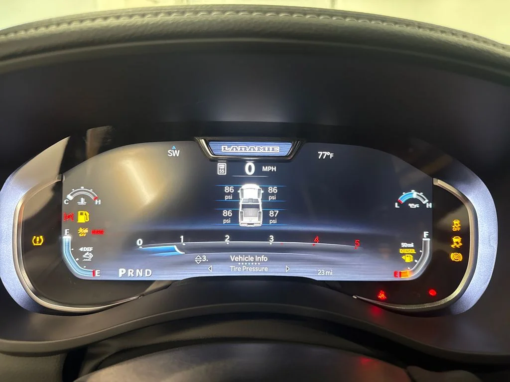 New 2026 Forged Blue Metallic Exterior Paint RAM Laramie image 15
