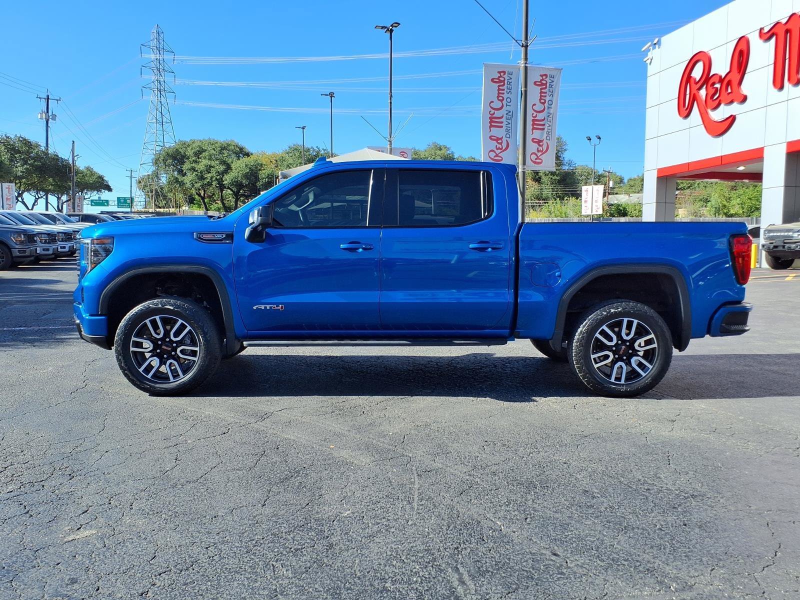 Used 2024 Dynamic Blue Metallic GMC AT4 image 8