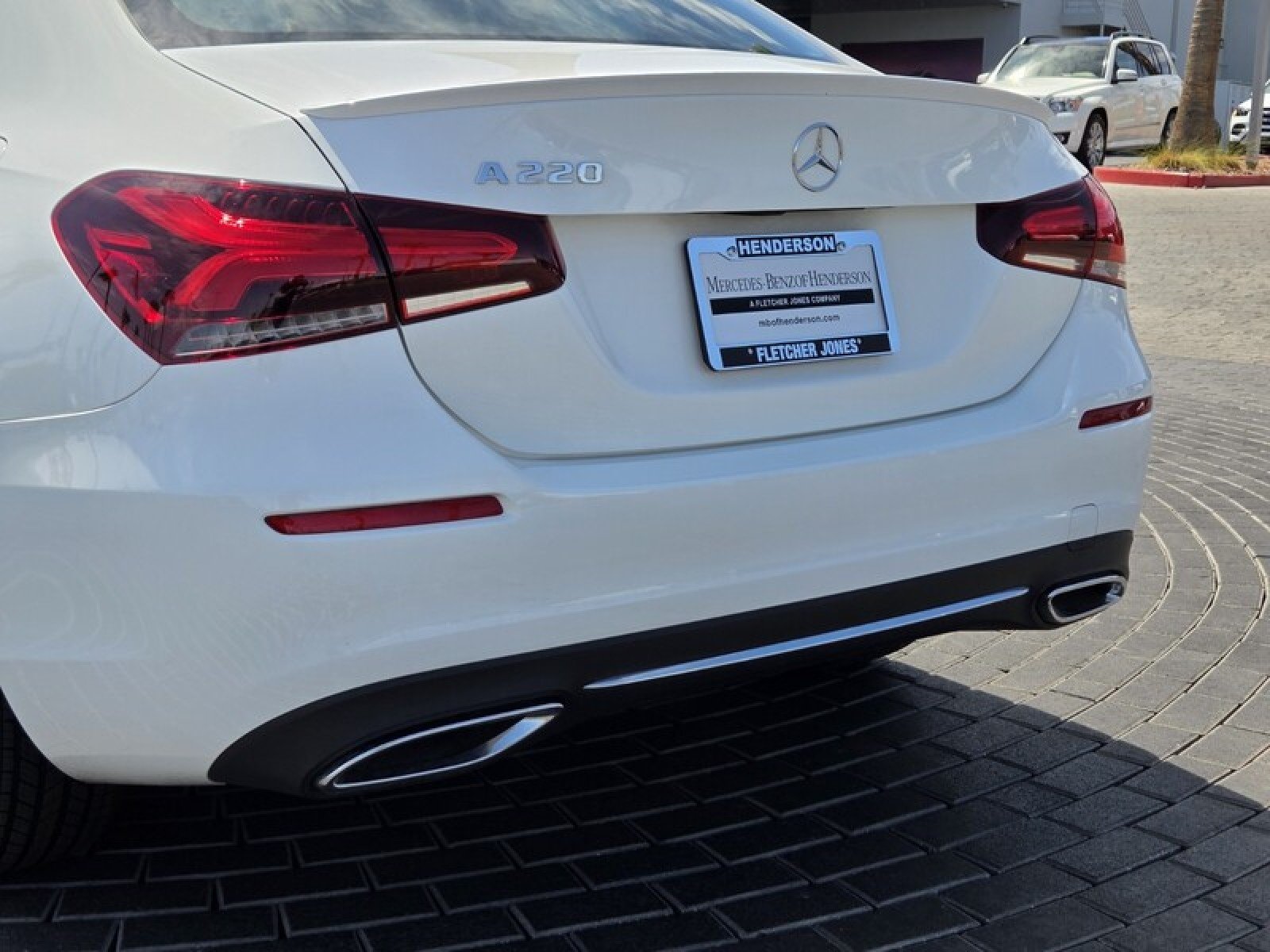 Certified Used 2022 Polar White Mercedes-Benz A 220 image 4