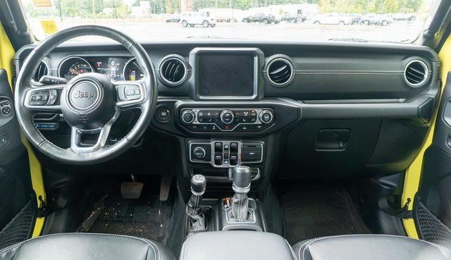 Used 2023 Yellow Jeep Sahara 4xe image 16
