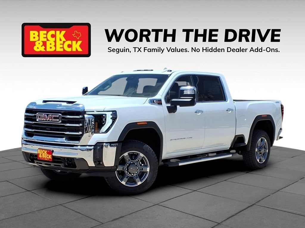 New 2026 Summit White GMC SLT image 1