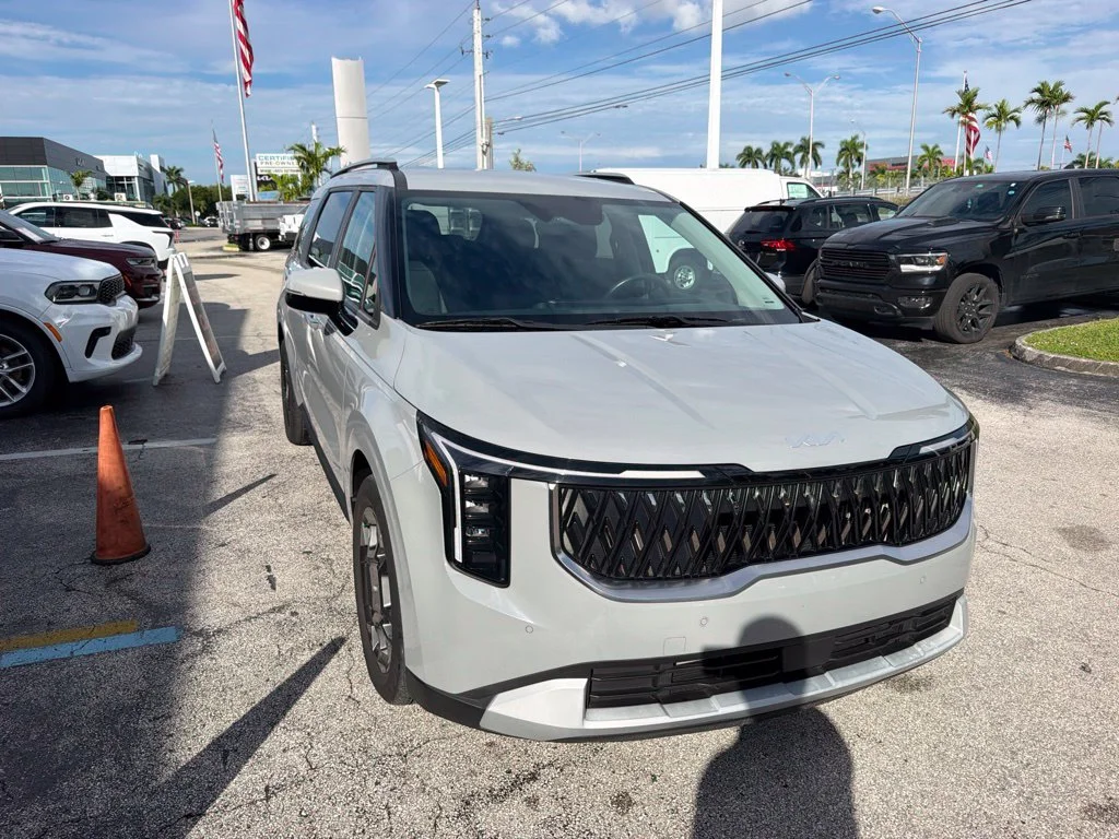 Used 2025 Ceramic Silver Kia EX image 2