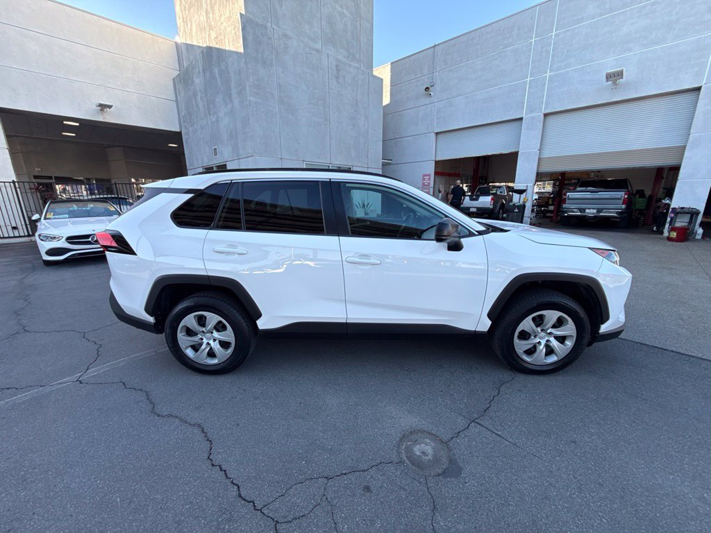 Used 2021 White Toyota LE image 4