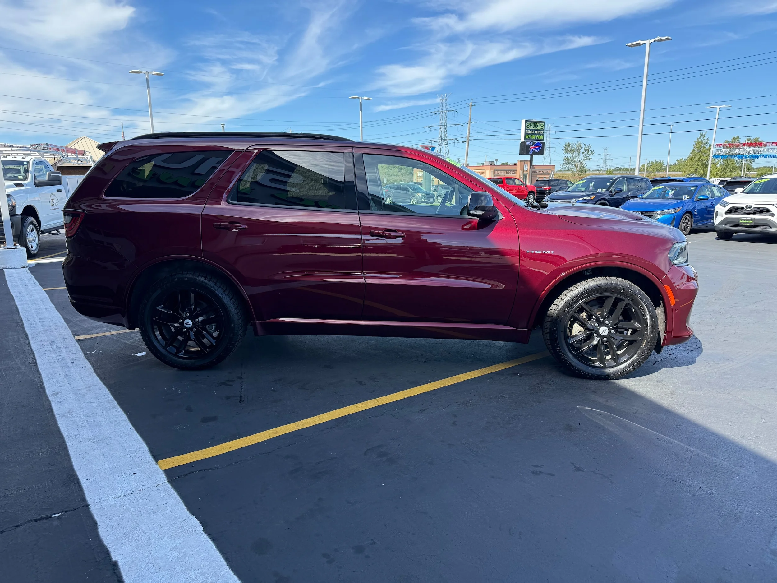 Used 2025 Octane Red Pearlcoat Dodge R/T Plus image 7
