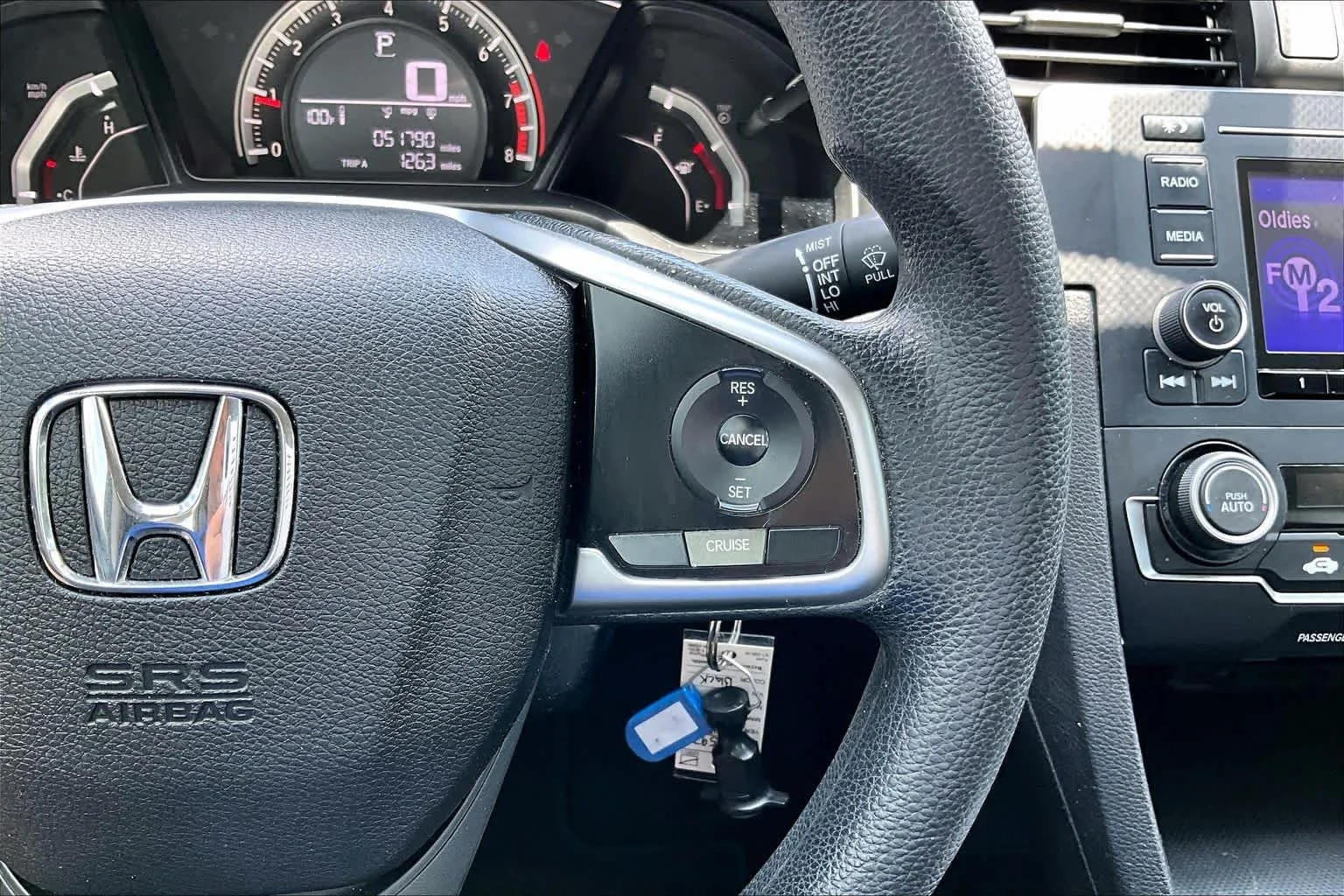 Certified Used 2018 Crystal Black Pearl Honda LX image 24