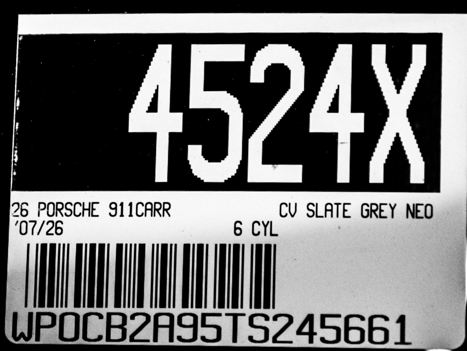 New 2026 Slate Grey Neo Porsche Carrera GTS Cabriolet image 33