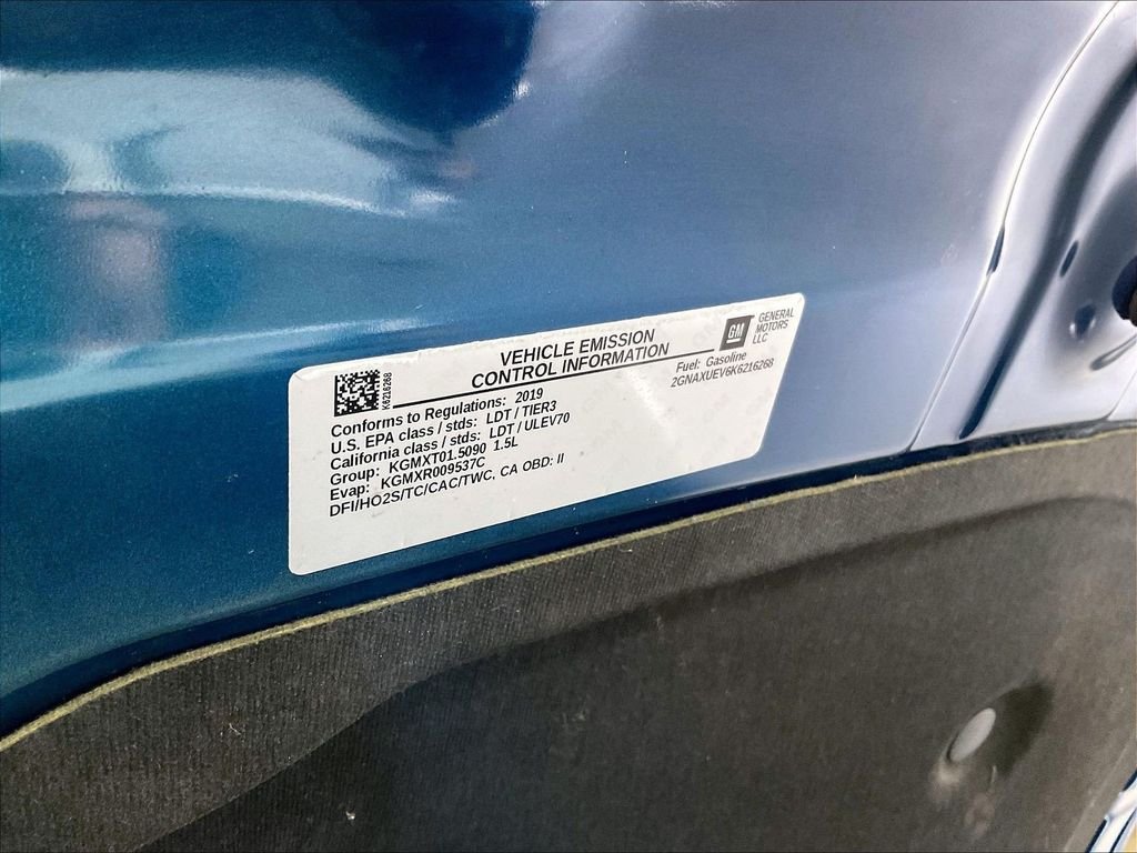 Used 2019 Blue Chevrolet LT image 34