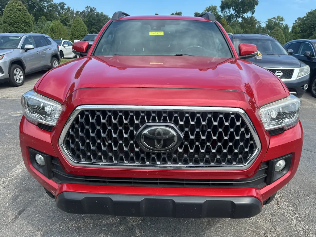Used 2018 Barcelona Red Metallic Toyota TRD Off Road image 2