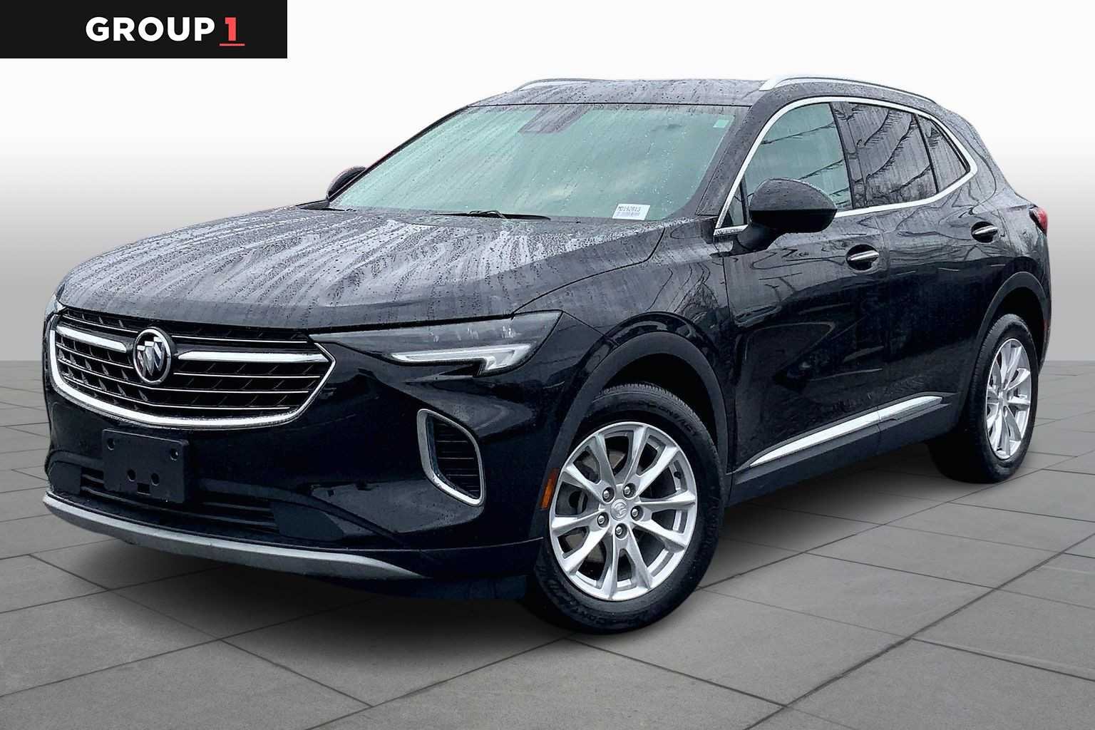 Black (EBONY TWILIGHT METALLIC) 2021 Buick Envision Preferred AWD SUV / Crossover All-Wheel Drive