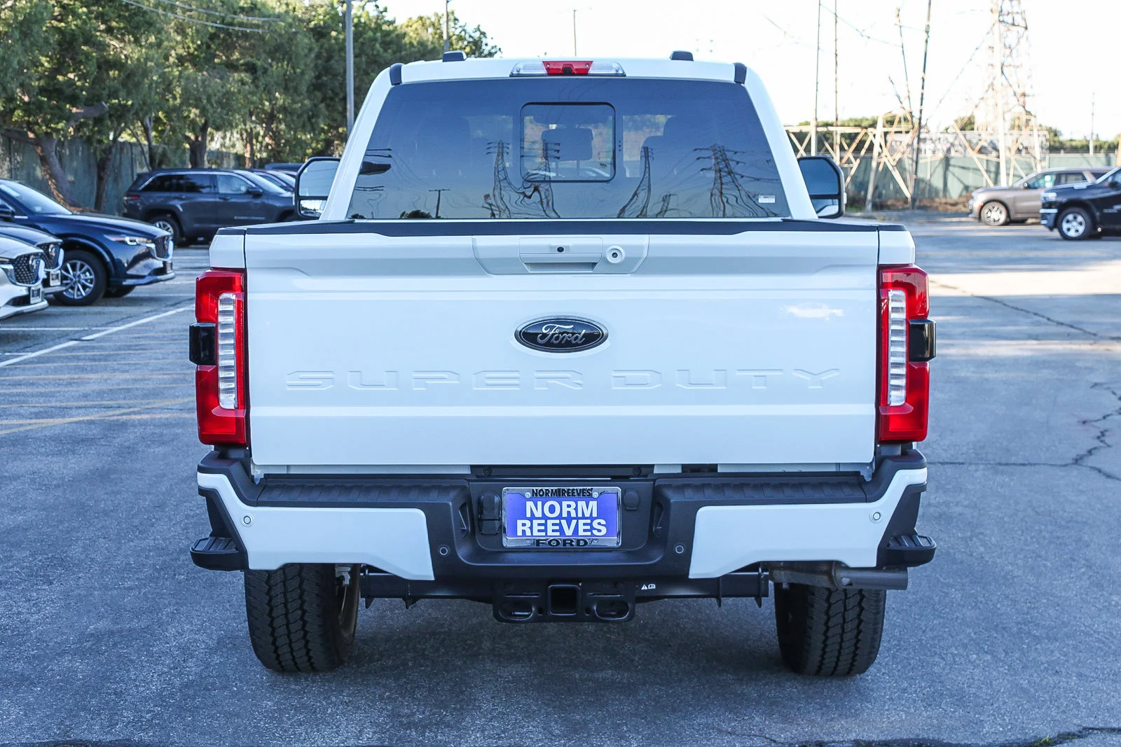New 2026 Star White Metallic Tri-Coat Ford F-350® Lariat® image 7