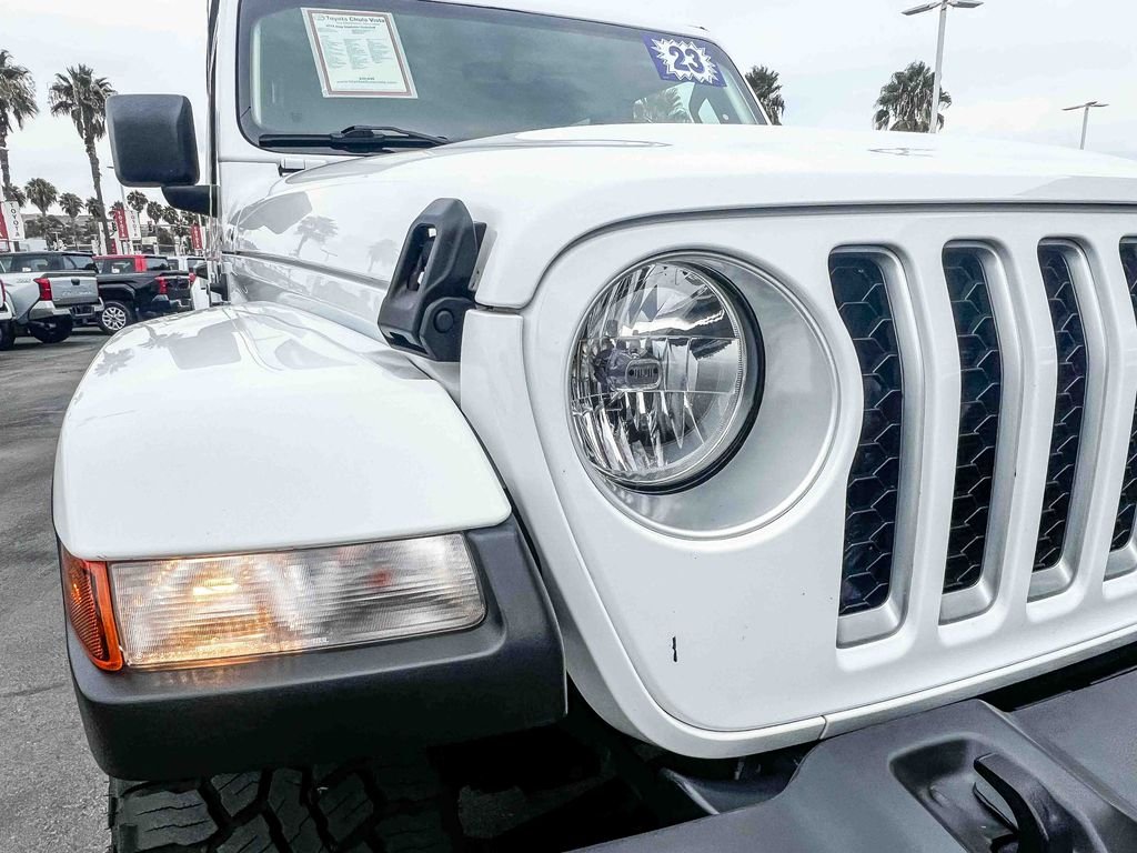 Used 2023 White Jeep Overland image 7
