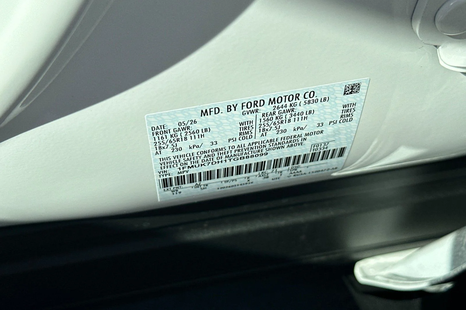 New 2026 White Ford Active image 28