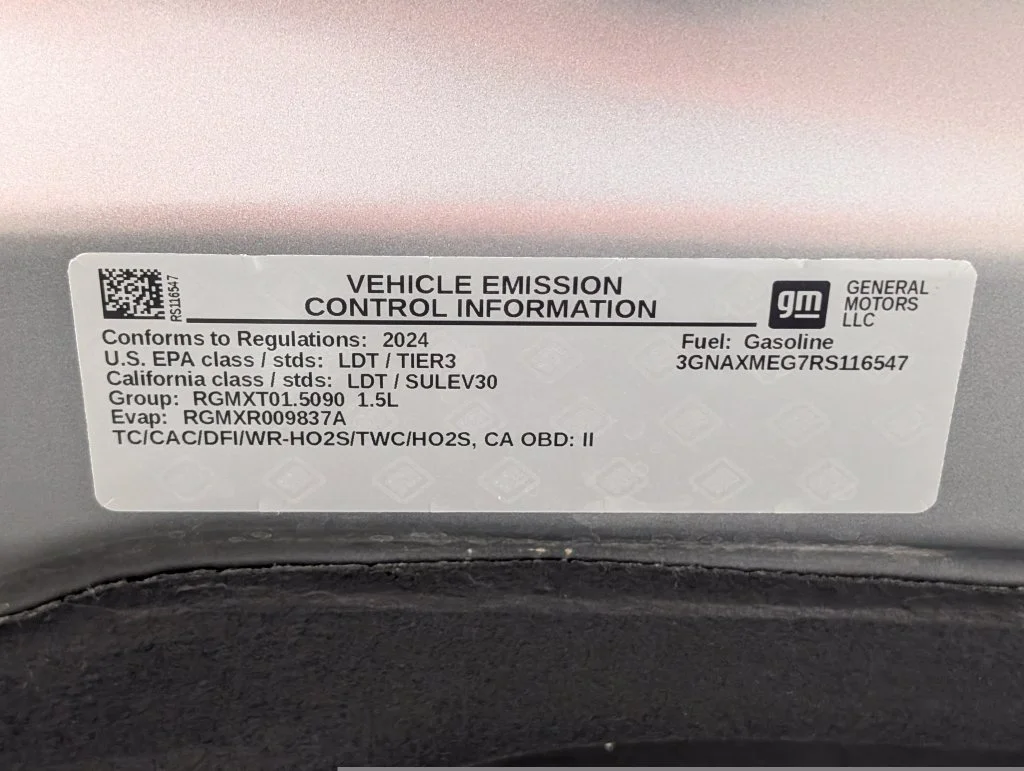 Certified Used 2024 Sterling Gray Metallic Chevrolet RS image 26