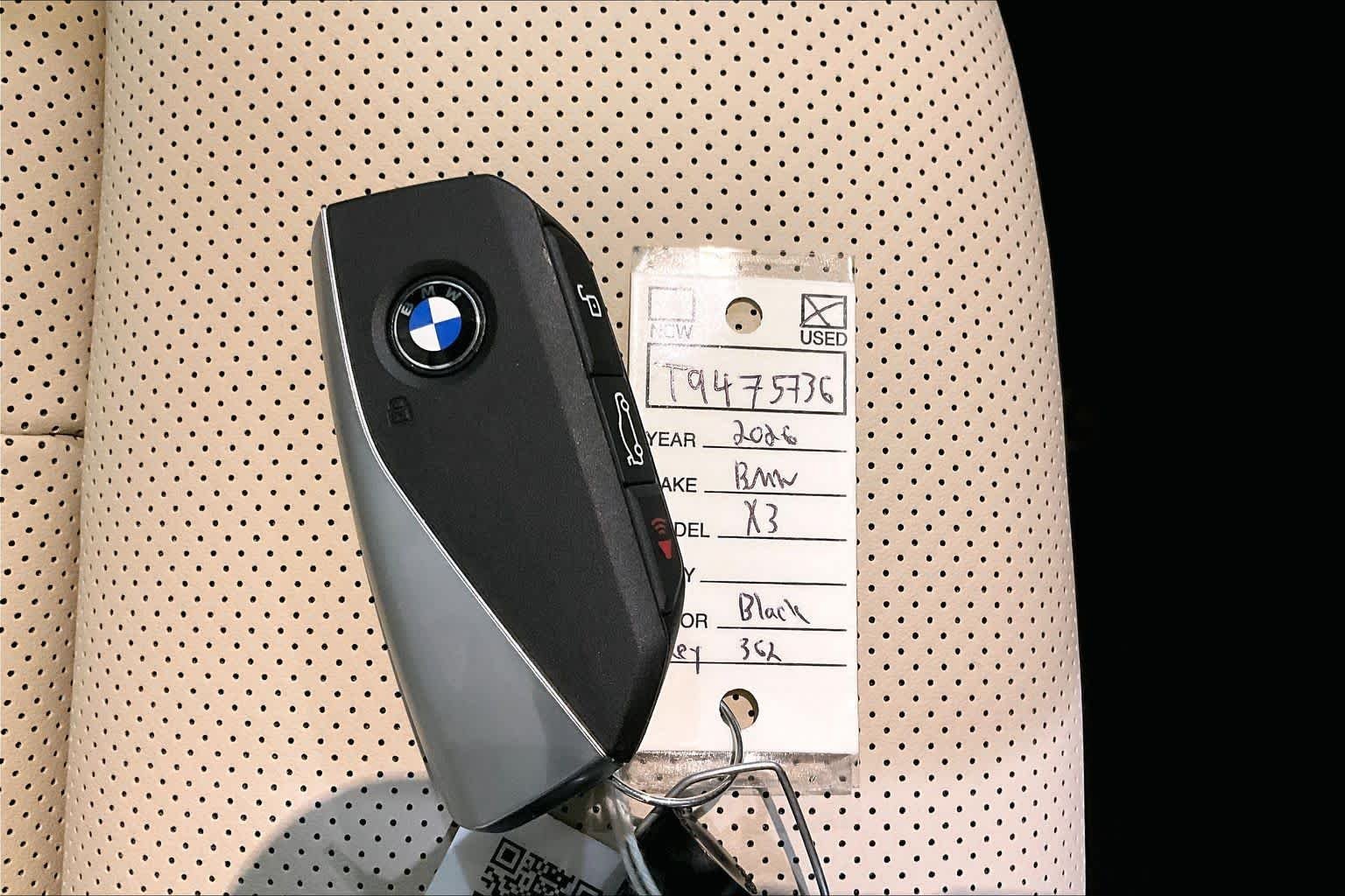 Used 2026 Black Sapphire Metallic BMW 30 xDrive image 14