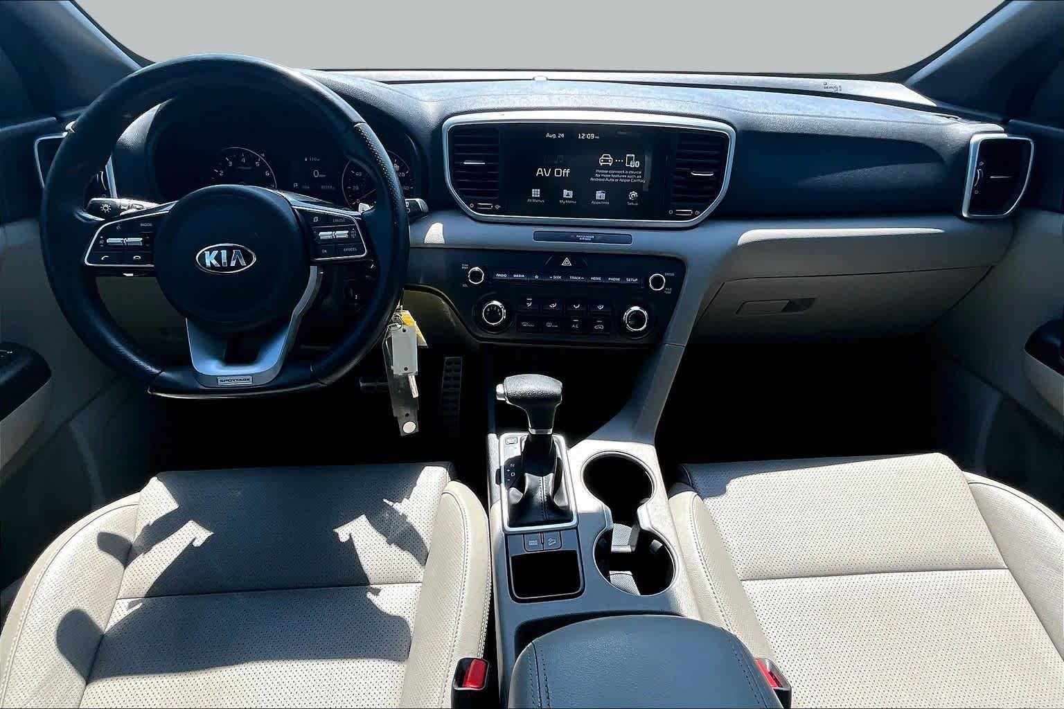 Used 2021 Pacific Blue Kia S image 14