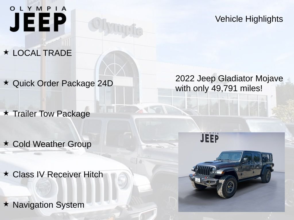 Used 2022 Gray Jeep Mojave image 7