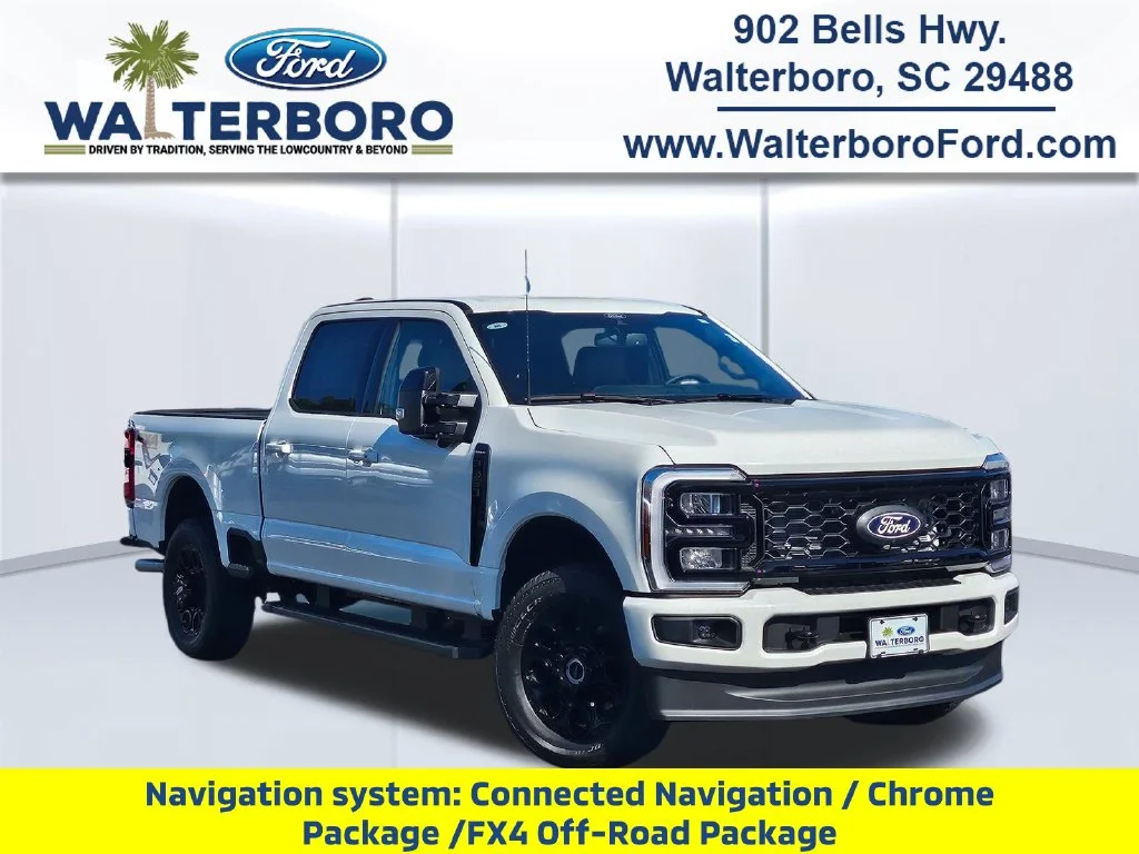 New 2027 Glacier Gray Metallic Tri-Coat Ford F-250® Lariat® image 1
