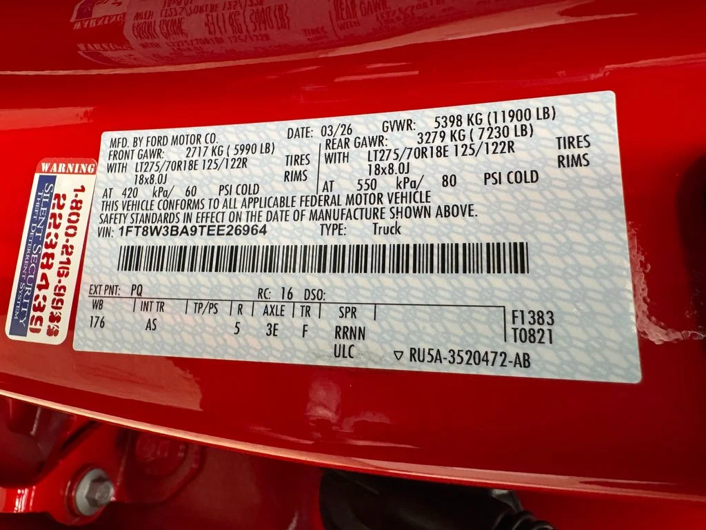 New 2026 Race Red Ford F-350® XL image 31