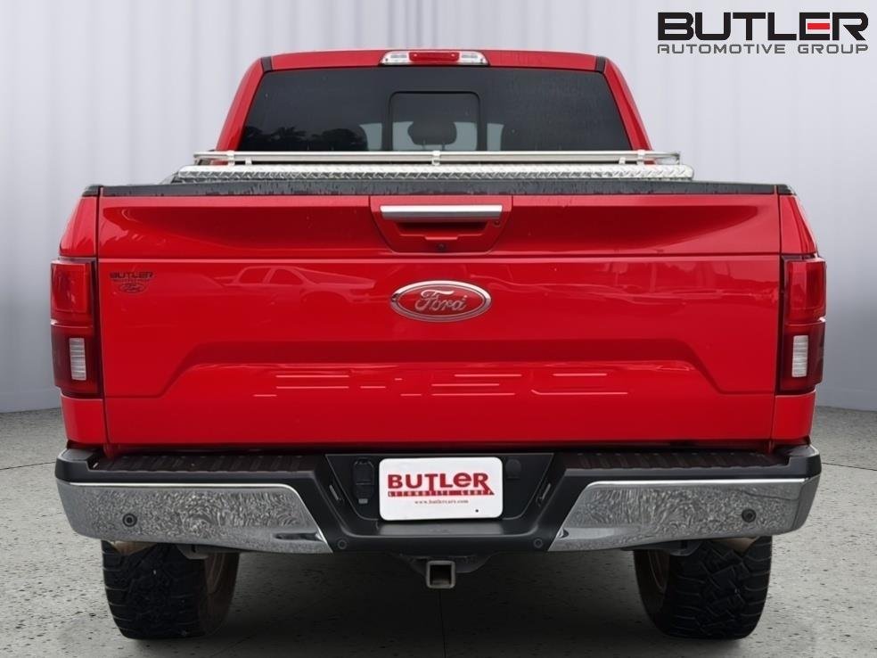 Used 2020 Race Red Ford LARIAT image 5
