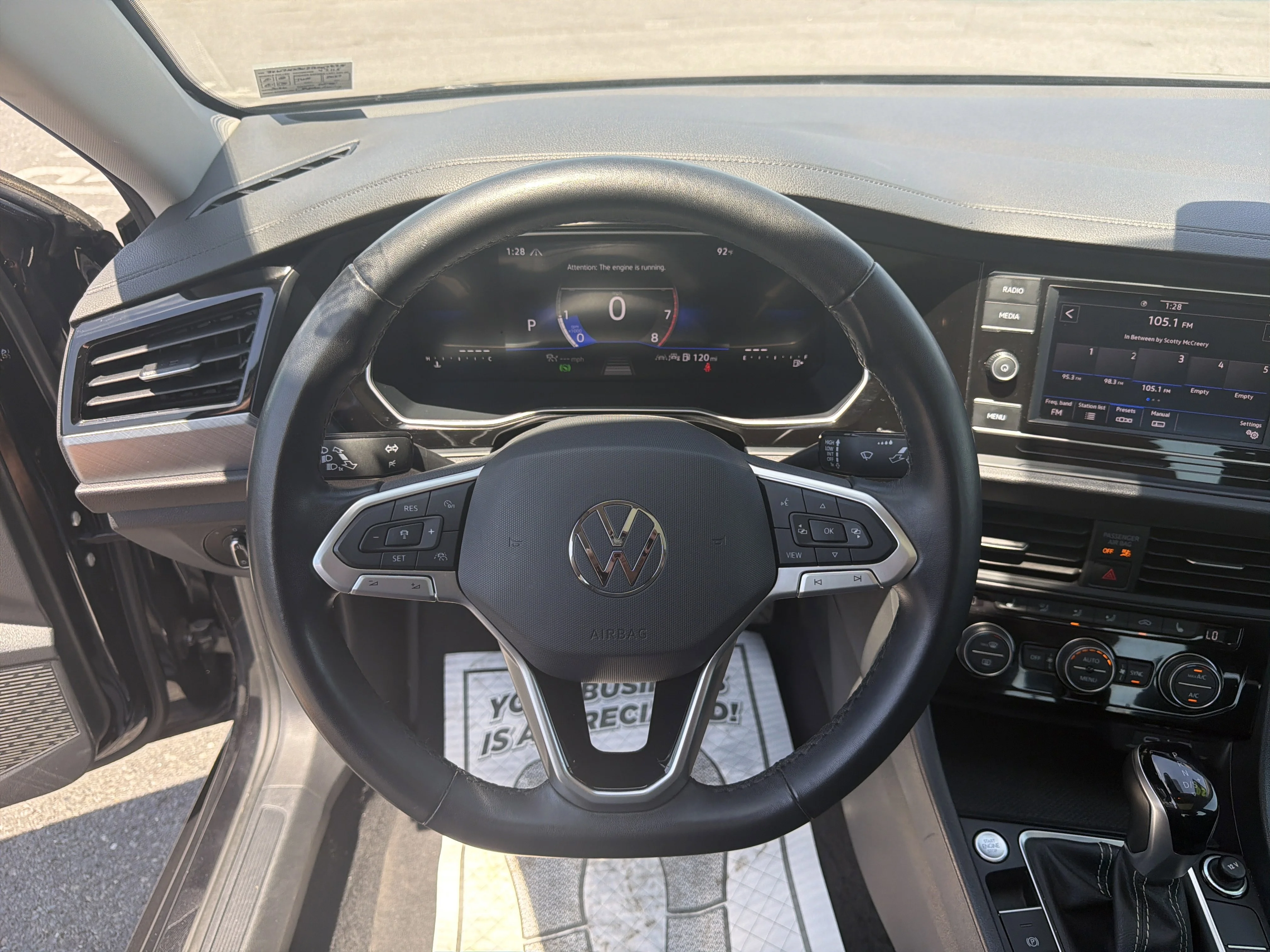 Used 2024 Black Volkswagen SE image 17