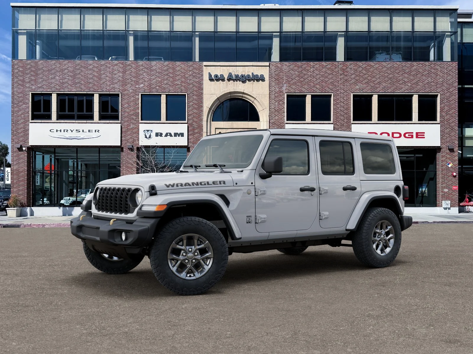 New 2026 Bright White Clear-Coat Exterior Paint Jeep Sport S image 28