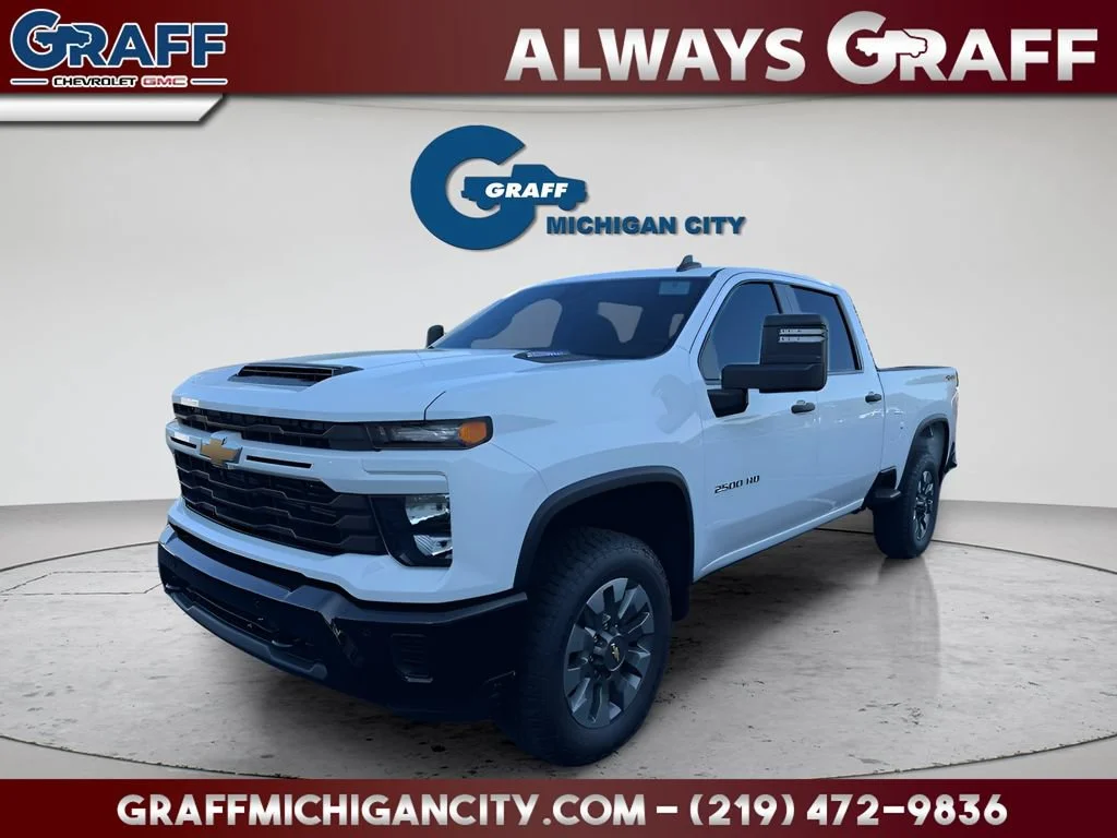 New 2026 Summit White Chevrolet Custom image 1