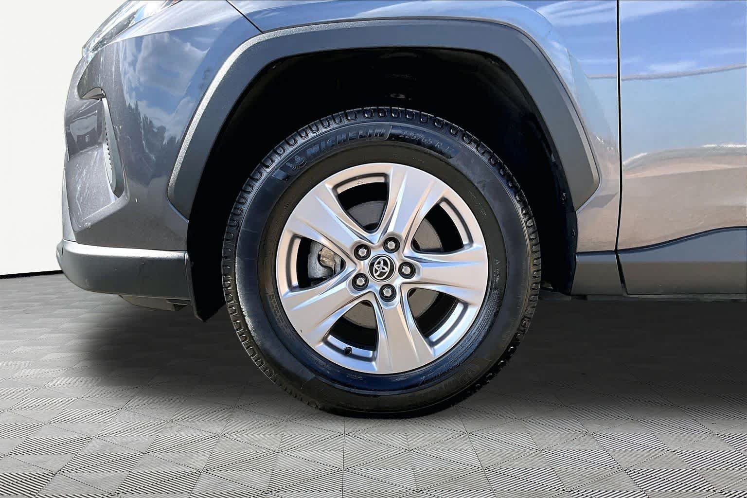 Used 2022 Magnetic Gray Metallic Toyota XLE image 11
