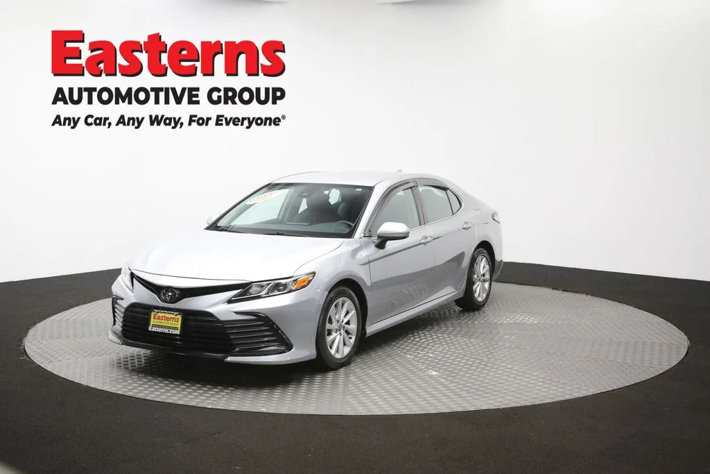Used 2021 Silver Toyota LE image 46