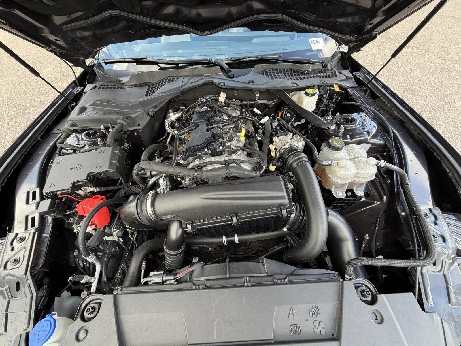 Used 2024 Dark Matter Gray Ford EcoBoost Premium image 20
