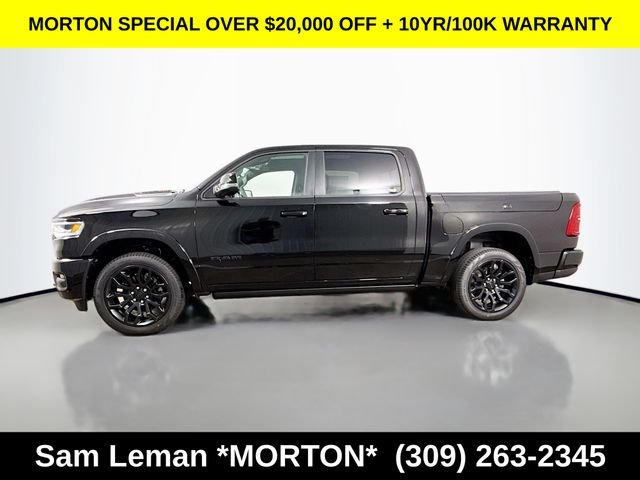 New 2026 Diamond Black Crystal Pearl-Coat Exterior Paint Ram Limited image 4