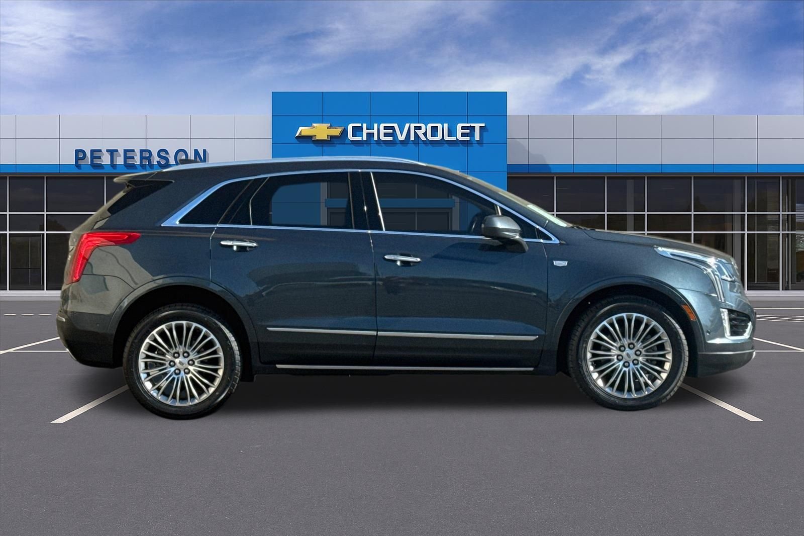 Used 2019 Gray Cadillac Platinum image 3