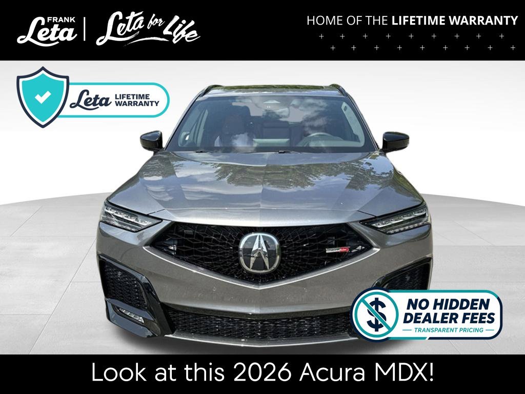 New 2026 Liquid Carbon Metallic Acura Type S w/Advance Package image 9