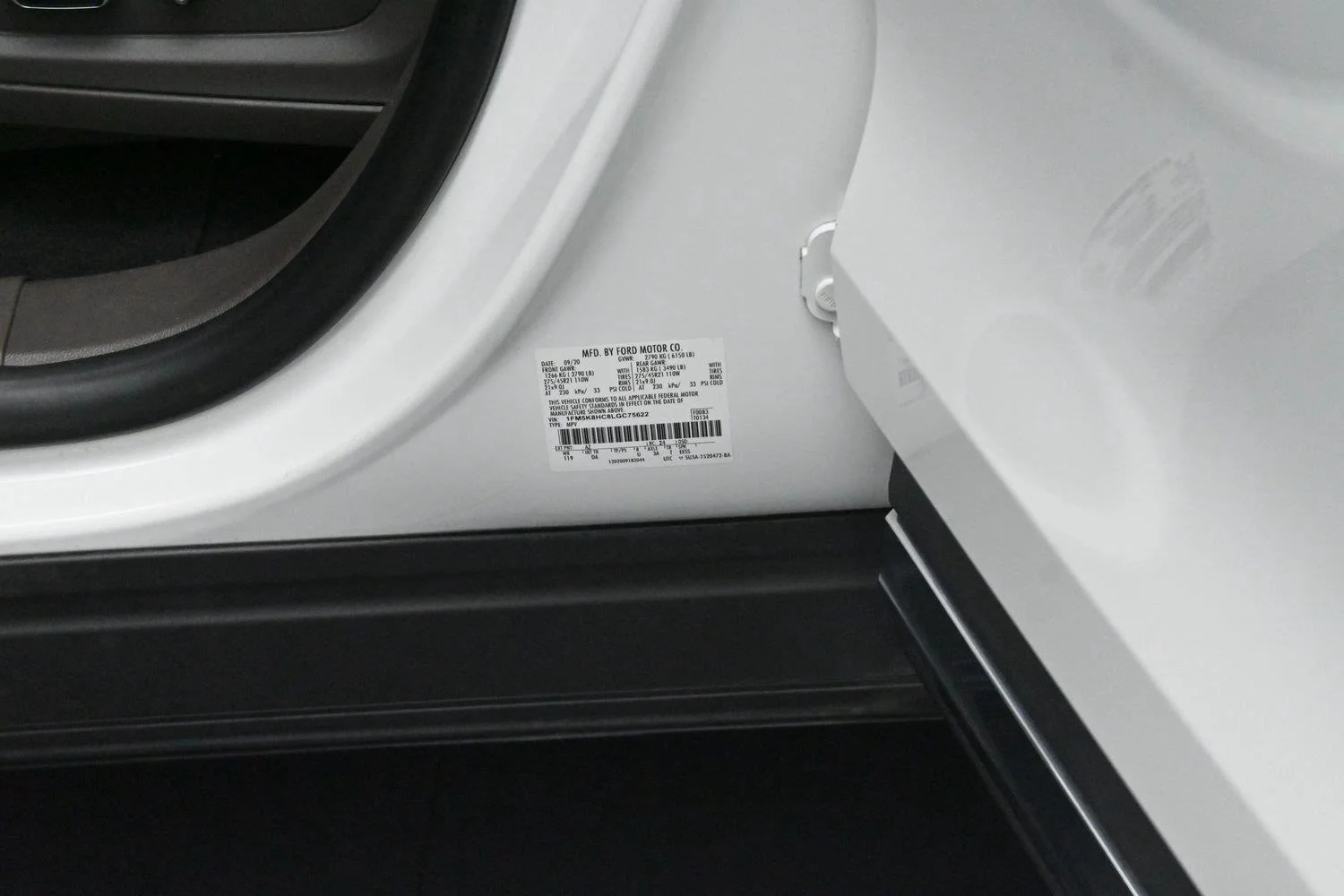 Used 2020 Star White Metallic Tri-Coat Ford Platinum image 43